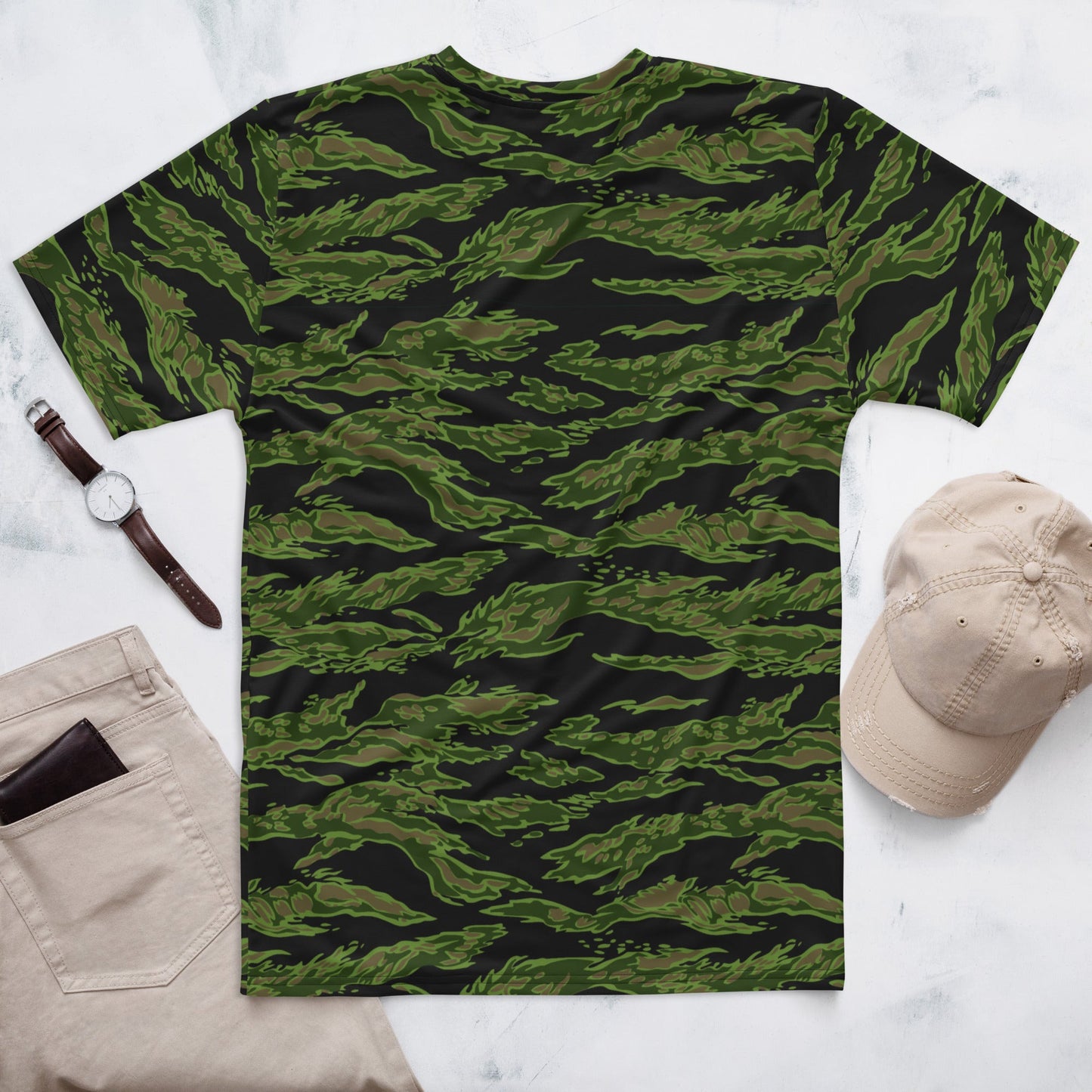 Canadian Tiger Stripe CAMO Mens t-shirt - T-Shirts