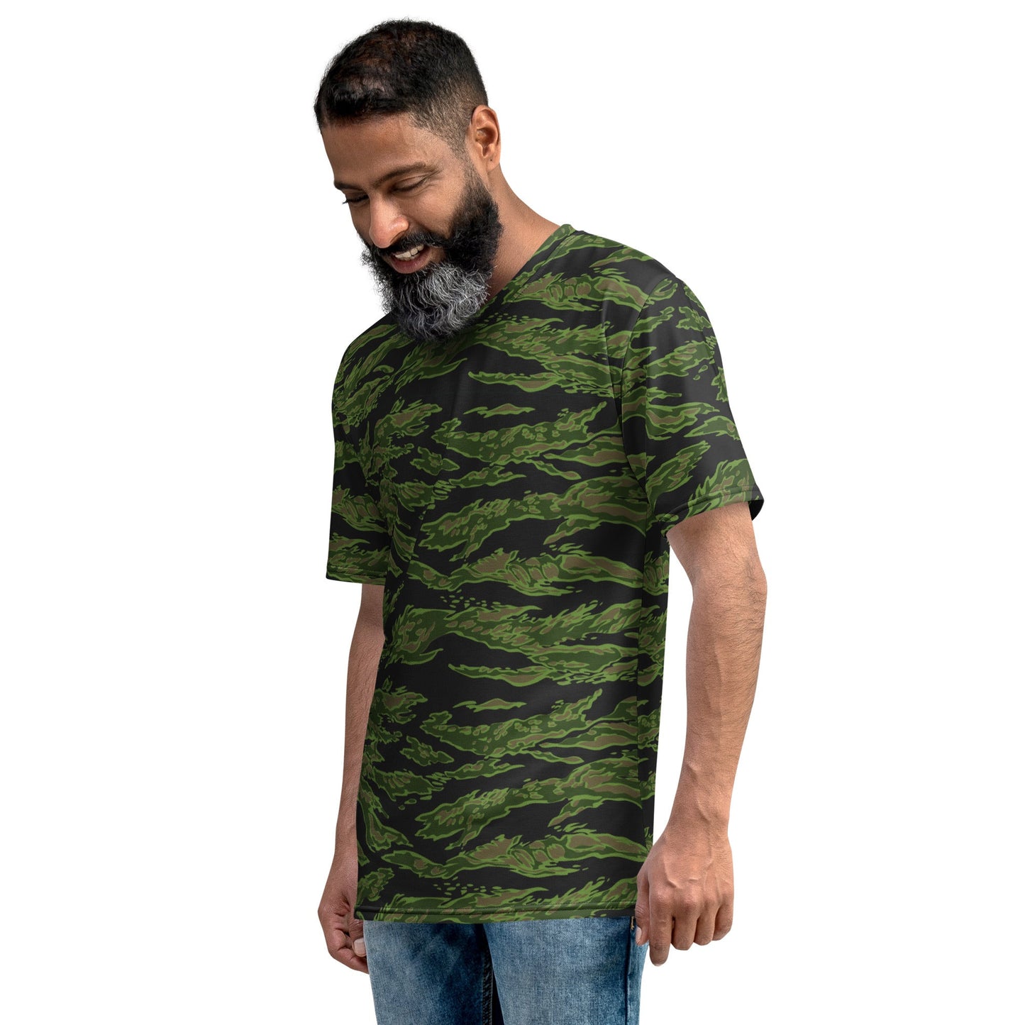 Canadian Tiger Stripe CAMO Mens t-shirt - T-Shirts