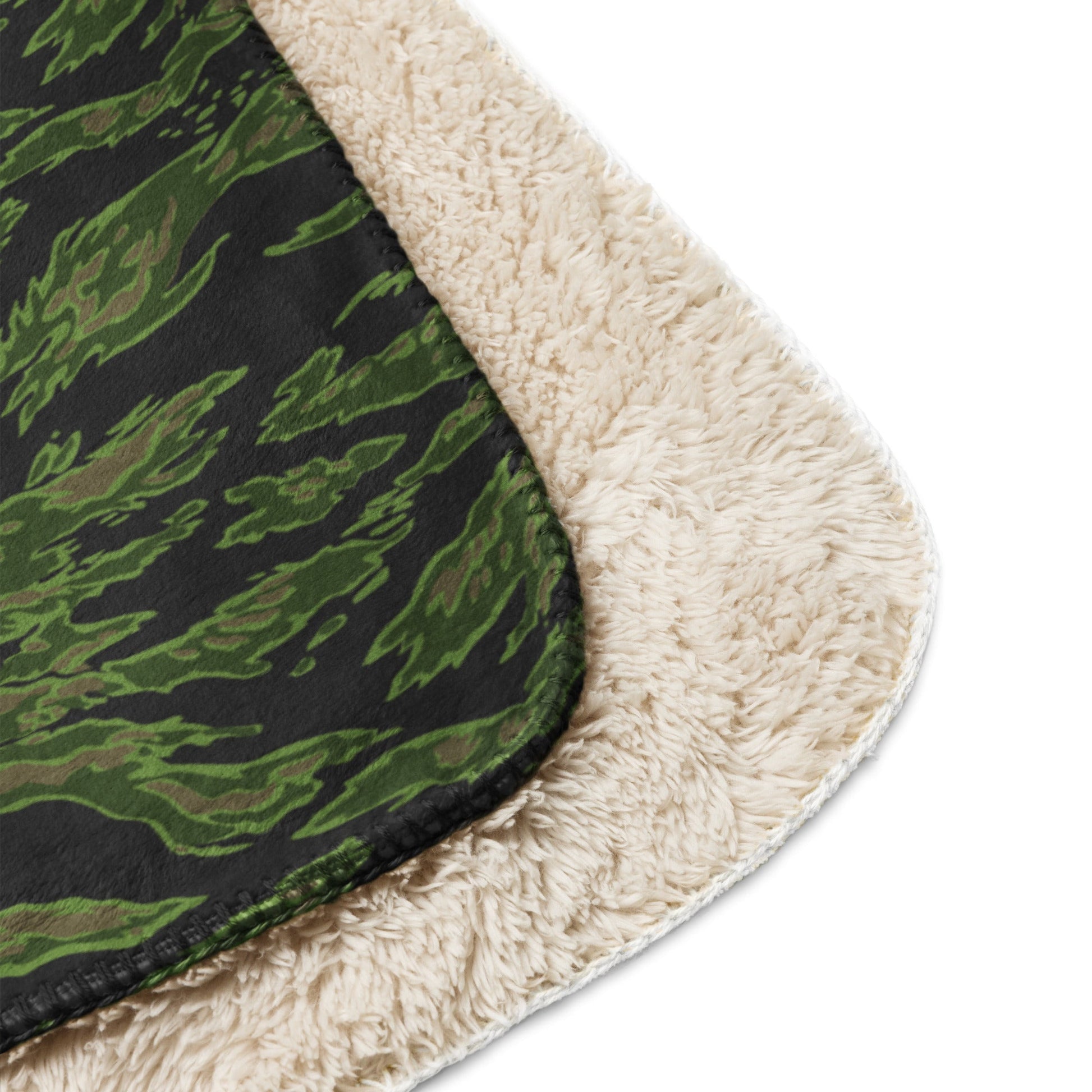 Canadian Tiger Stripe CAMO Sherpa blanket - Blanket