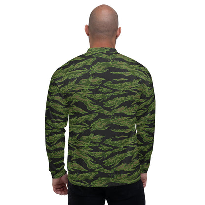Canadian Tiger Stripe CAMO Unisex Bomber Jacket - Jackets