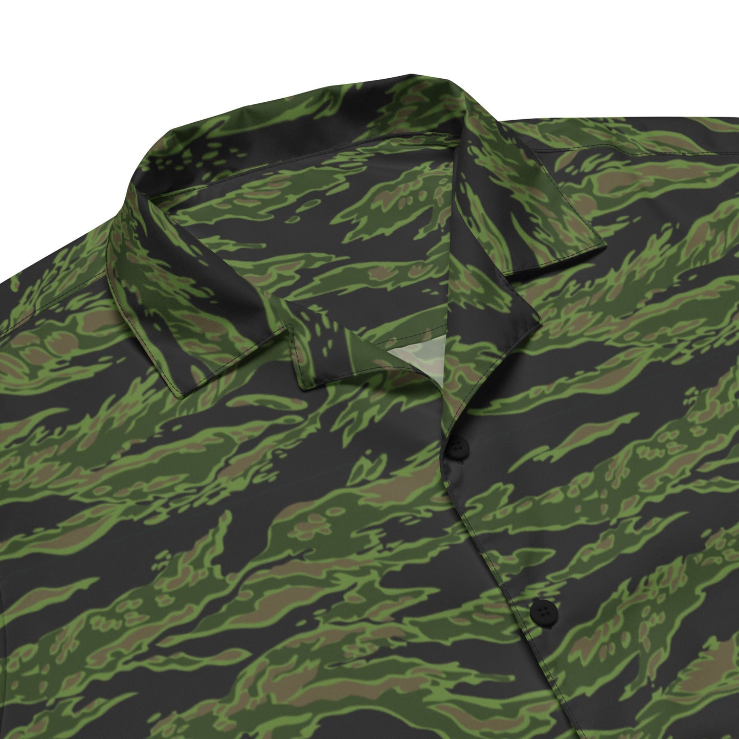 Canadian Tiger Stripe CAMO Unisex button shirt - Button Shirts