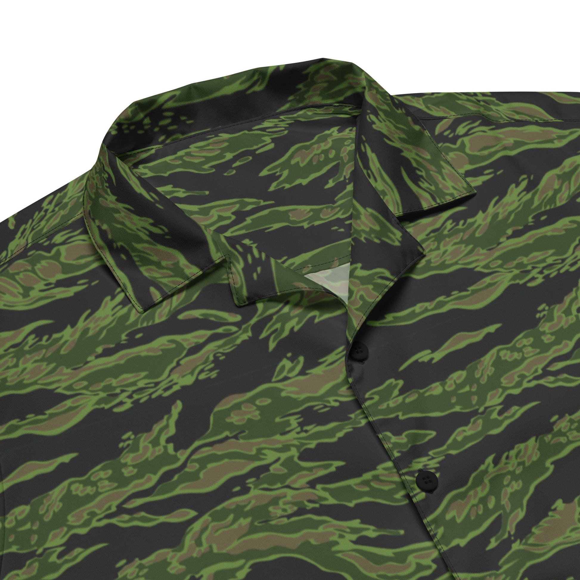 Canadian Tiger Stripe CAMO Unisex button shirt - Button Shirts