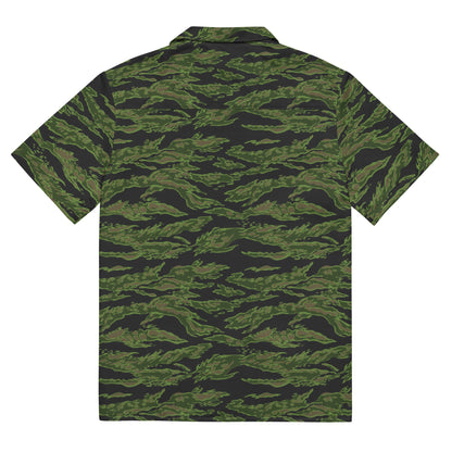 Canadian Tiger Stripe CAMO Unisex button shirt - Button Shirts