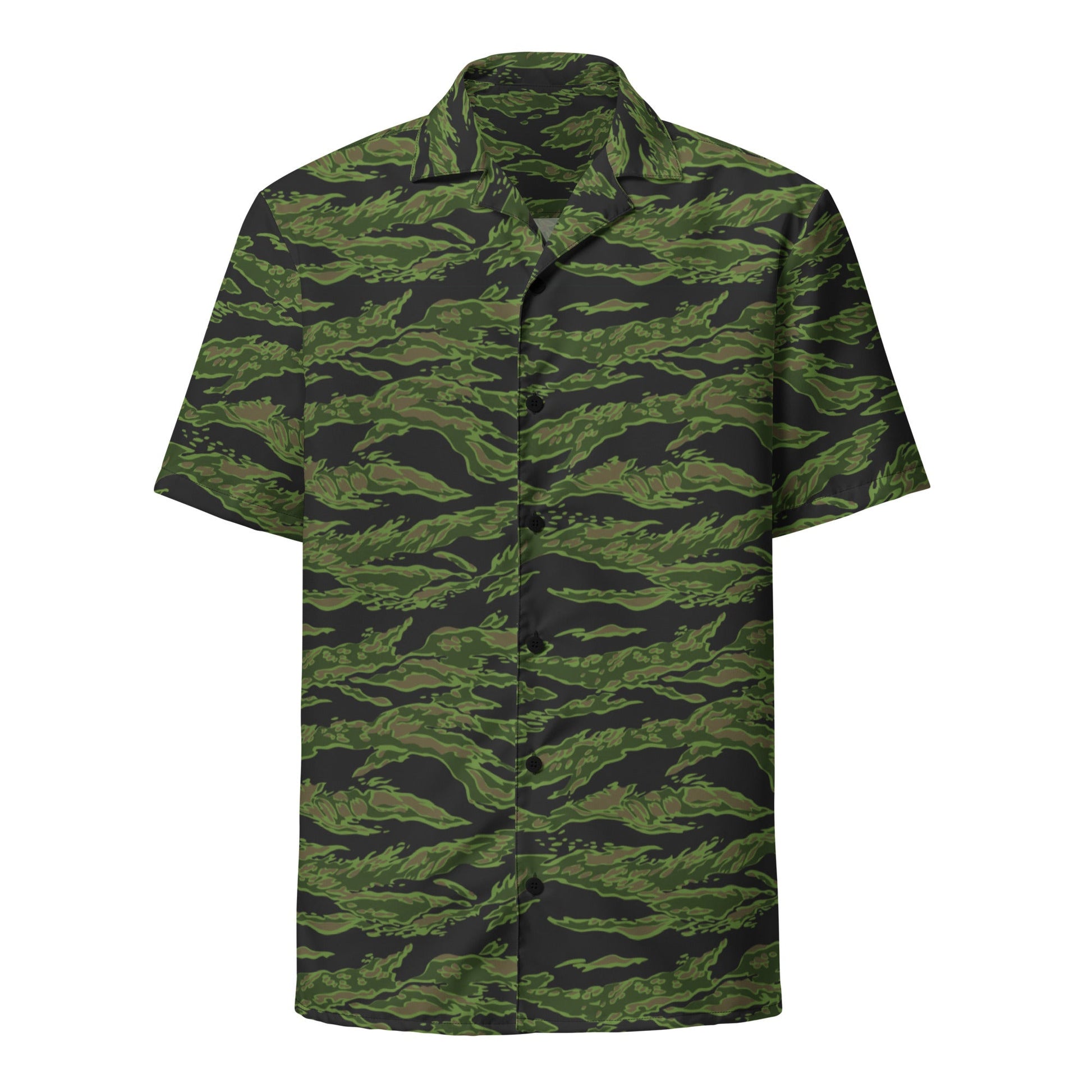 Canadian Tiger Stripe CAMO Unisex button shirt - Button Shirts