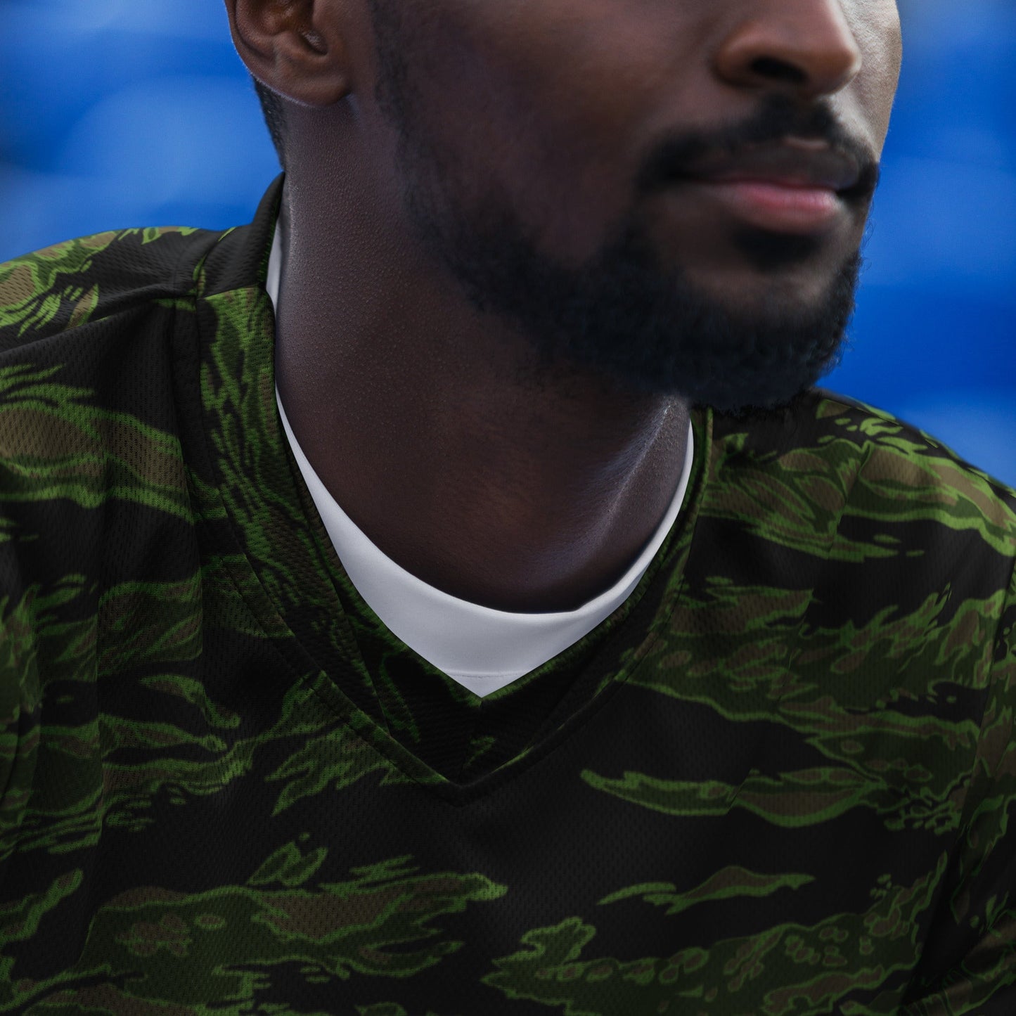 Canadian Tiger Stripe CAMO unisex sports jersey Sports Jerseys