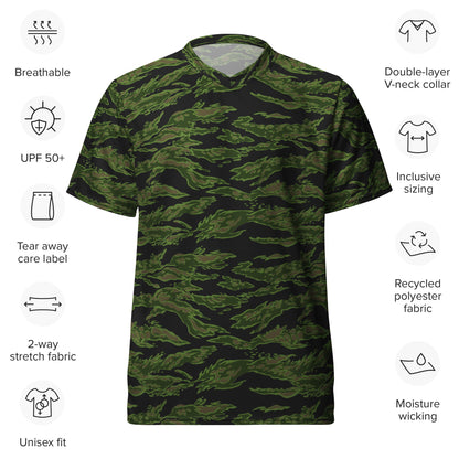 Canadian Tiger Stripe CAMO unisex sports jersey Sports Jerseys