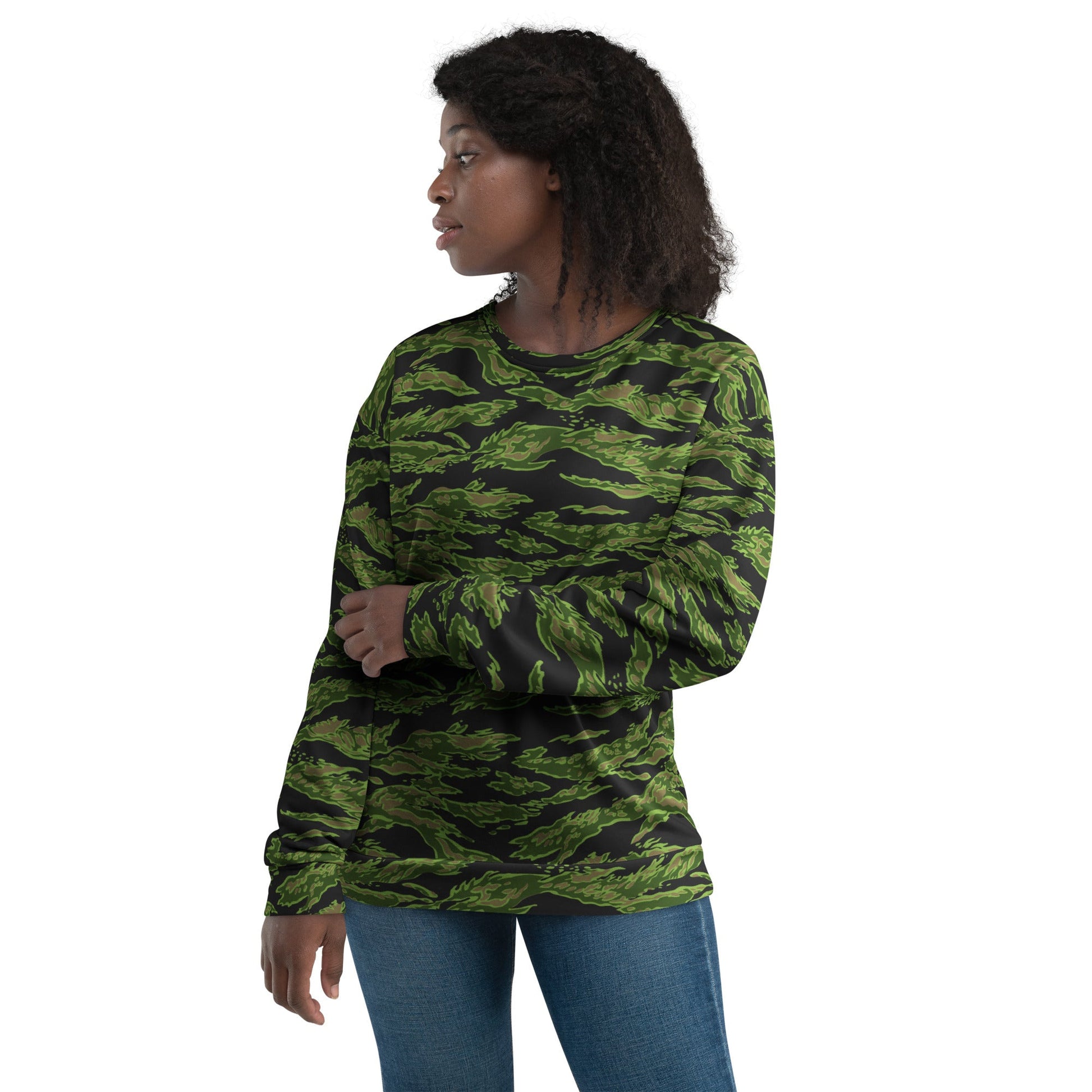 Canadian Tiger Stripe CAMO Unisex Sweatshirt Sweatshirts