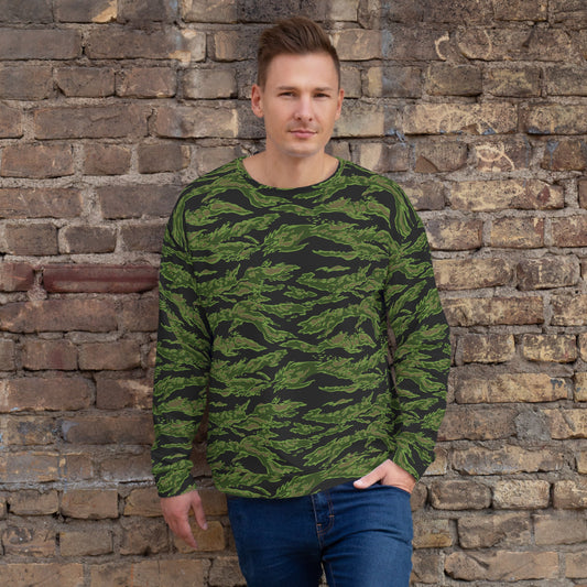 Canadian Tiger Stripe CAMO Unisex Sweatshirt XS Sweatshirts