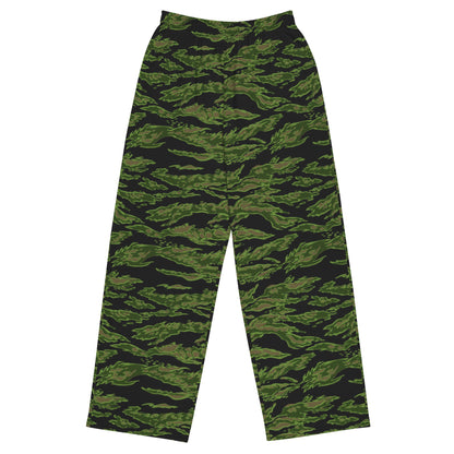 Canadian Tiger Stripe CAMO unisex wide leg pants 2XS Wide Pants