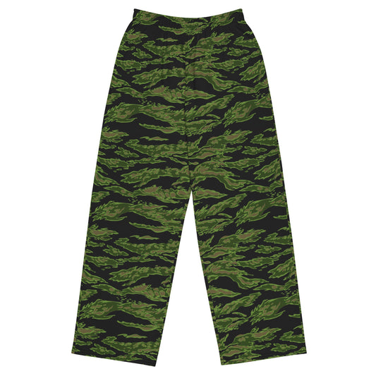 Canadian Tiger Stripe CAMO unisex wide leg pants 2XS Wide Pants