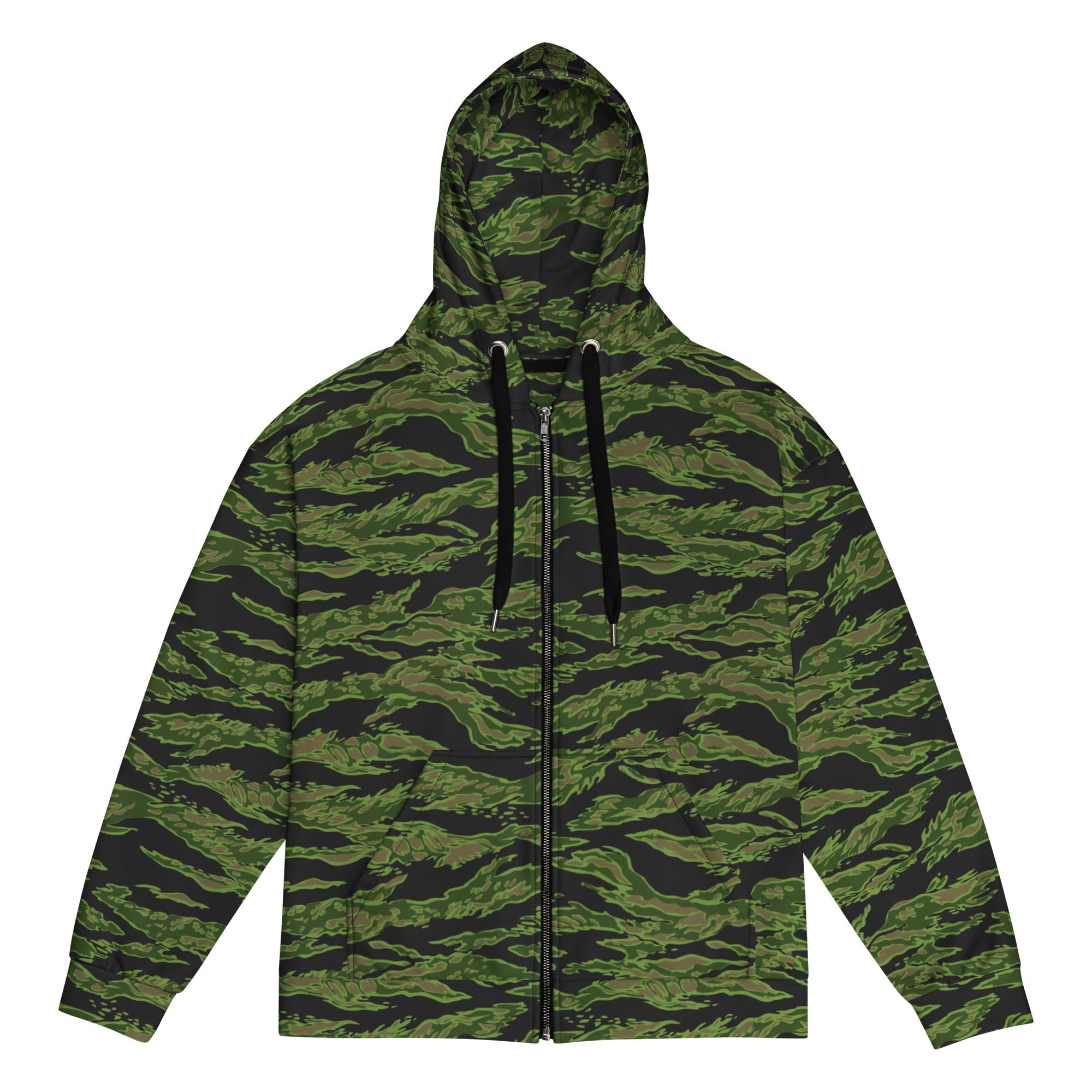 CAMO HQ - Canadian Tiger Stripe CAMO Unisex zip hoodie - Worldwide