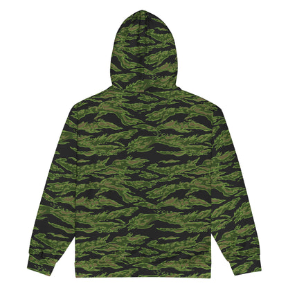 Canadian Tiger Stripe CAMO Unisex zip hoodie Zip Hoodies