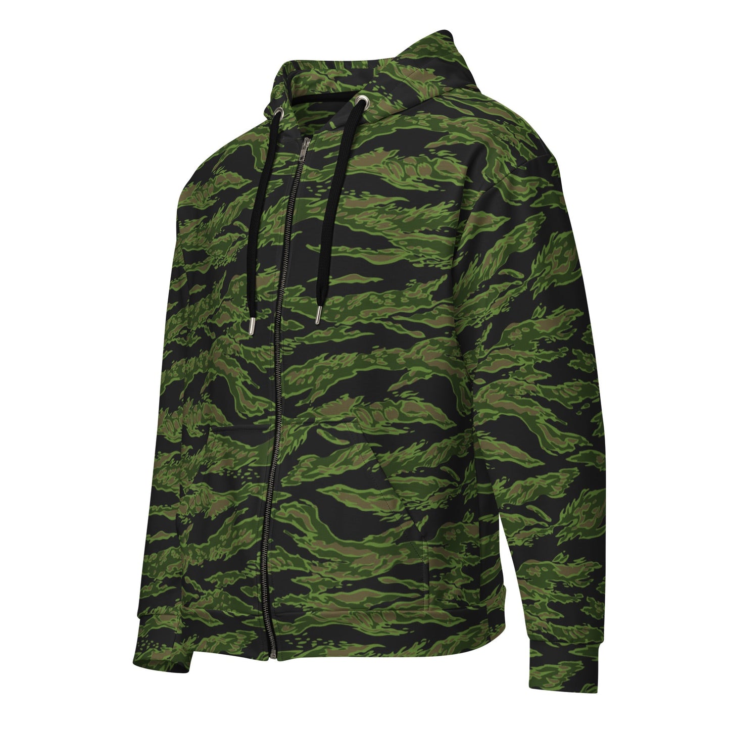 Canadian Tiger Stripe CAMO Unisex zip hoodie Zip Hoodies