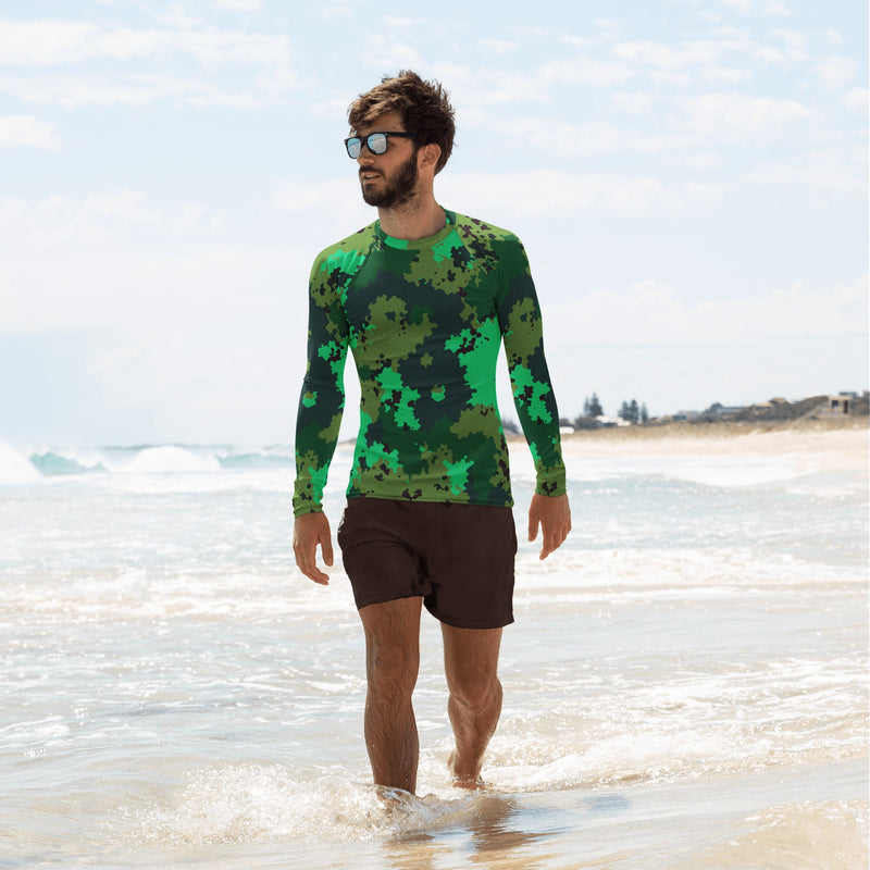 Carnival Reaper Tactical CAMO Mens Long-Sleeve Rash Guard - XS - LS