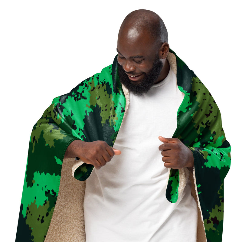 Carnival Reaper Tactical CAMO Sherpa Blanket