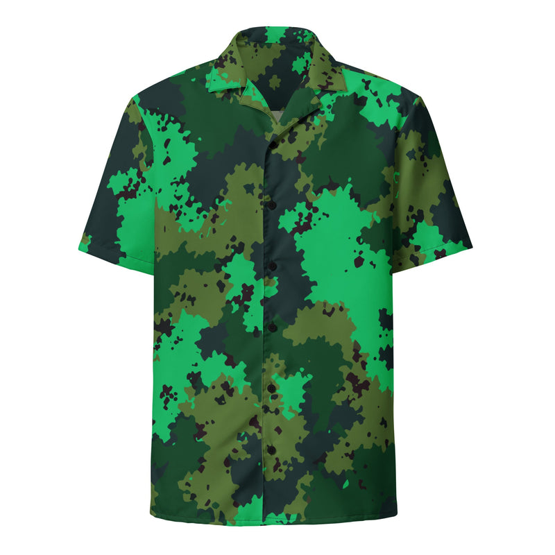 Carnival Reaper Tactical CAMO Unisex Short-Sleeve Button Shirt - Button-Up