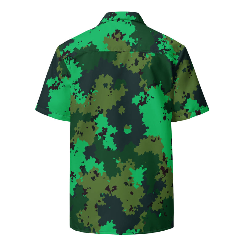 Carnival Reaper Tactical CAMO Unisex Short-Sleeve Button Shirt - Button-Up