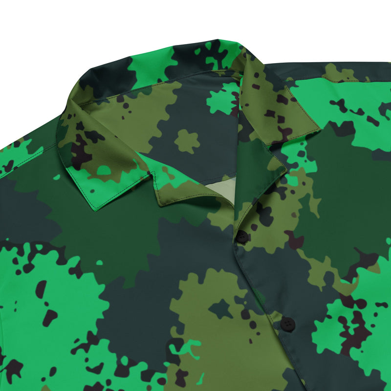 Carnival Reaper Tactical CAMO Unisex Short-Sleeve Button Shirt - Button-Up
