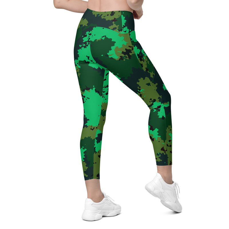 Carnival Reaper Tactical CAMO Womens Leggings with Pockets - Women