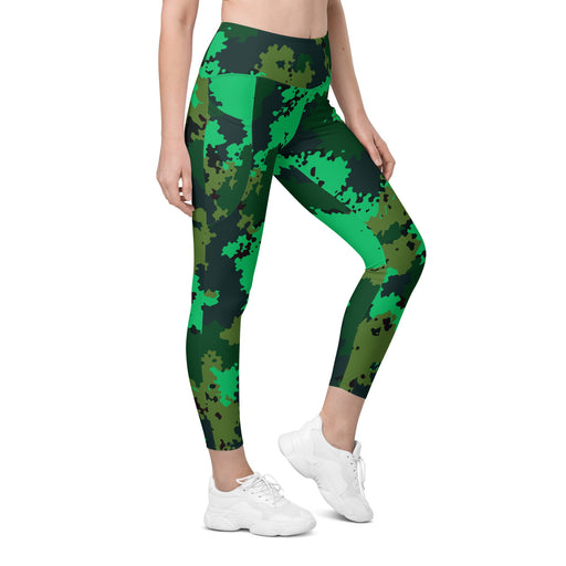 Carnival Reaper Tactical CAMO Womens Leggings with Pockets - 2XS - Women