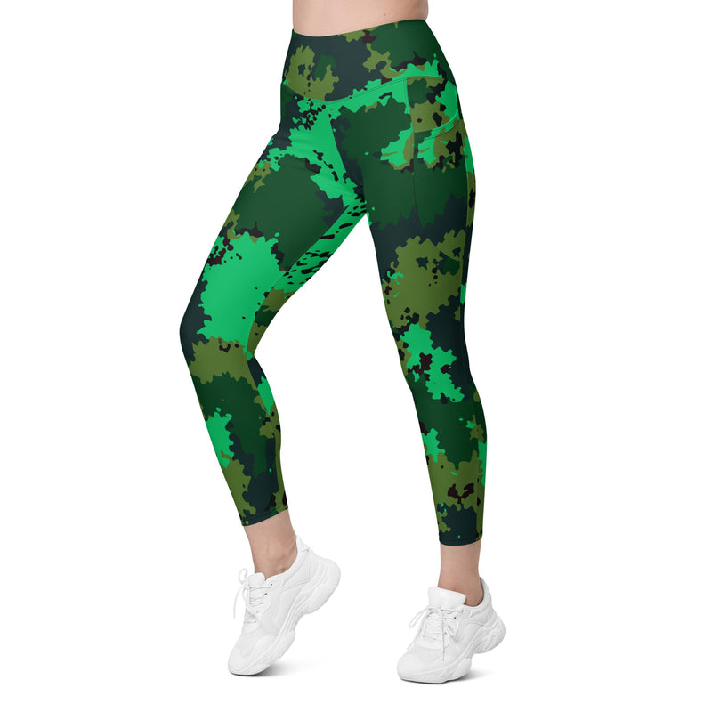 Carnival Reaper Tactical CAMO Womens Leggings with Pockets - Women