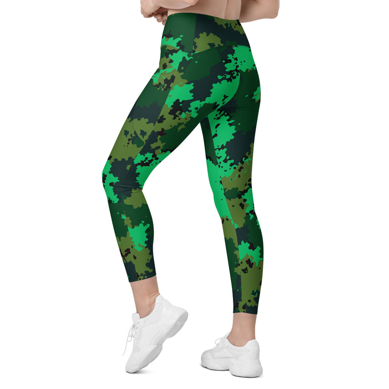 Carnival Reaper Tactical CAMO Womens Leggings with Pockets - Women