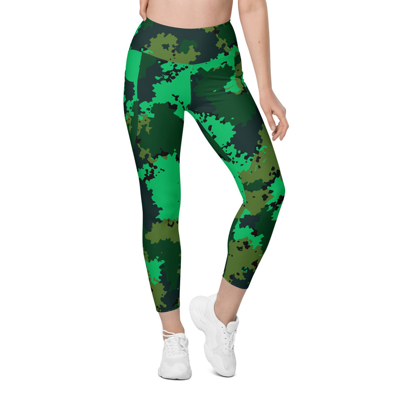 Carnival Reaper Tactical CAMO Womens Leggings with Pockets - Women