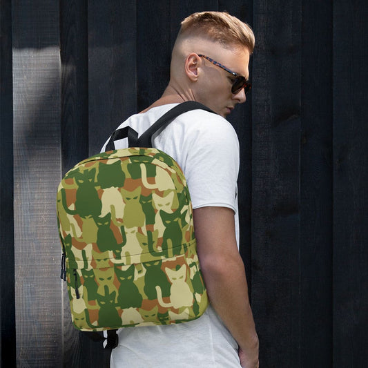 Cat-meow-flage CAMO Backpack - Backpack