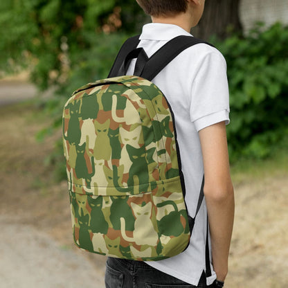 Cat-meow-flage CAMO Backpack - Backpack