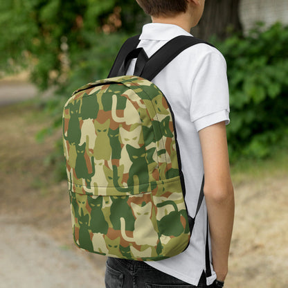 Cat-meow-flage CAMO Backpack