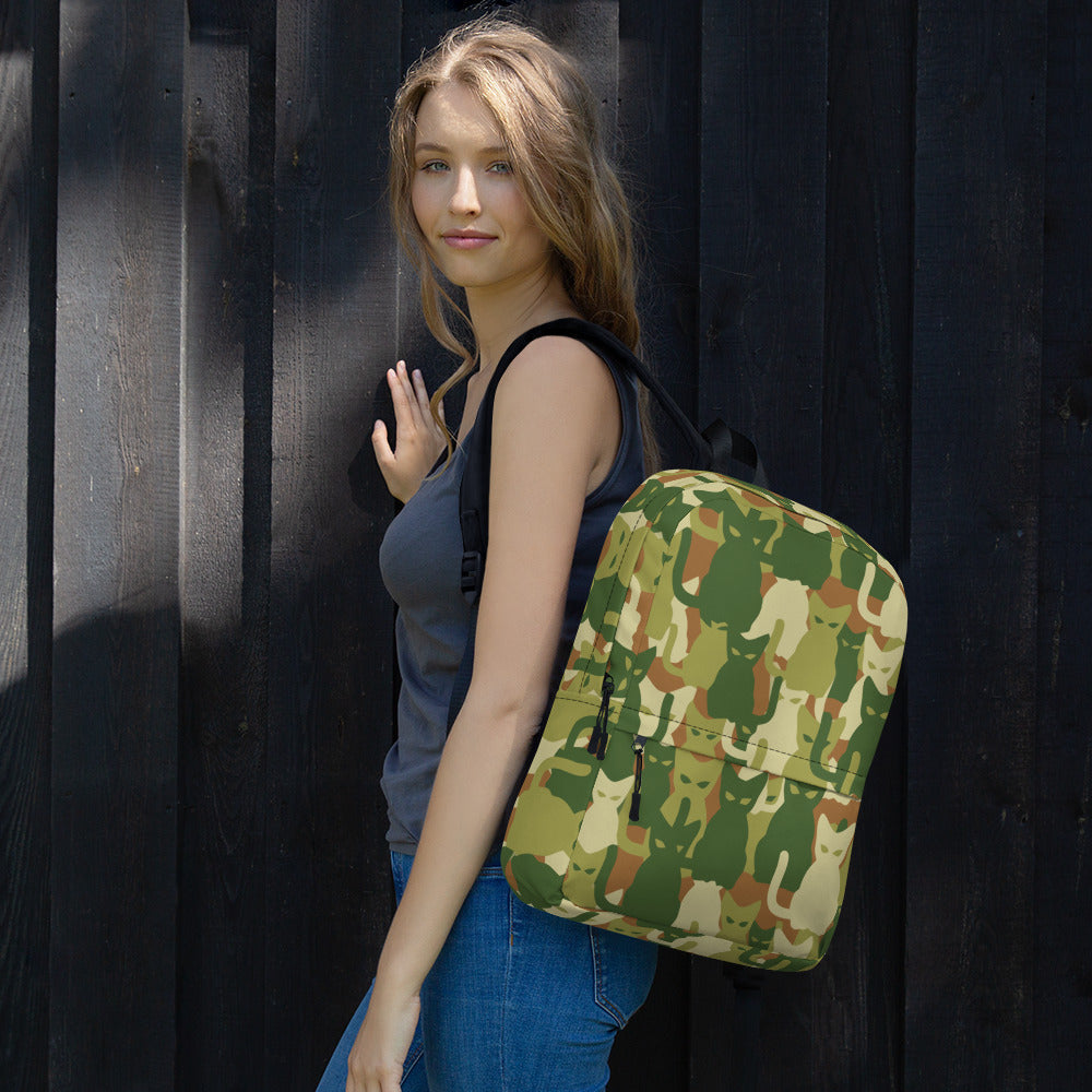 Cat-meow-flage CAMO Backpack