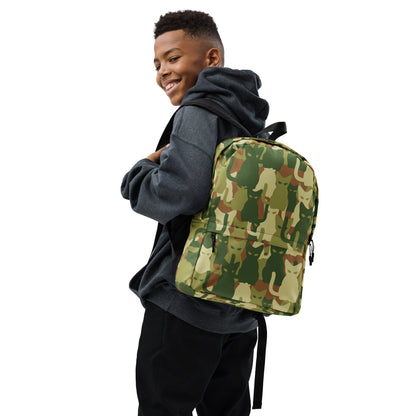 Cat-meow-flage CAMO Backpack