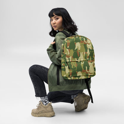 Cat-meow-flage CAMO Backpack