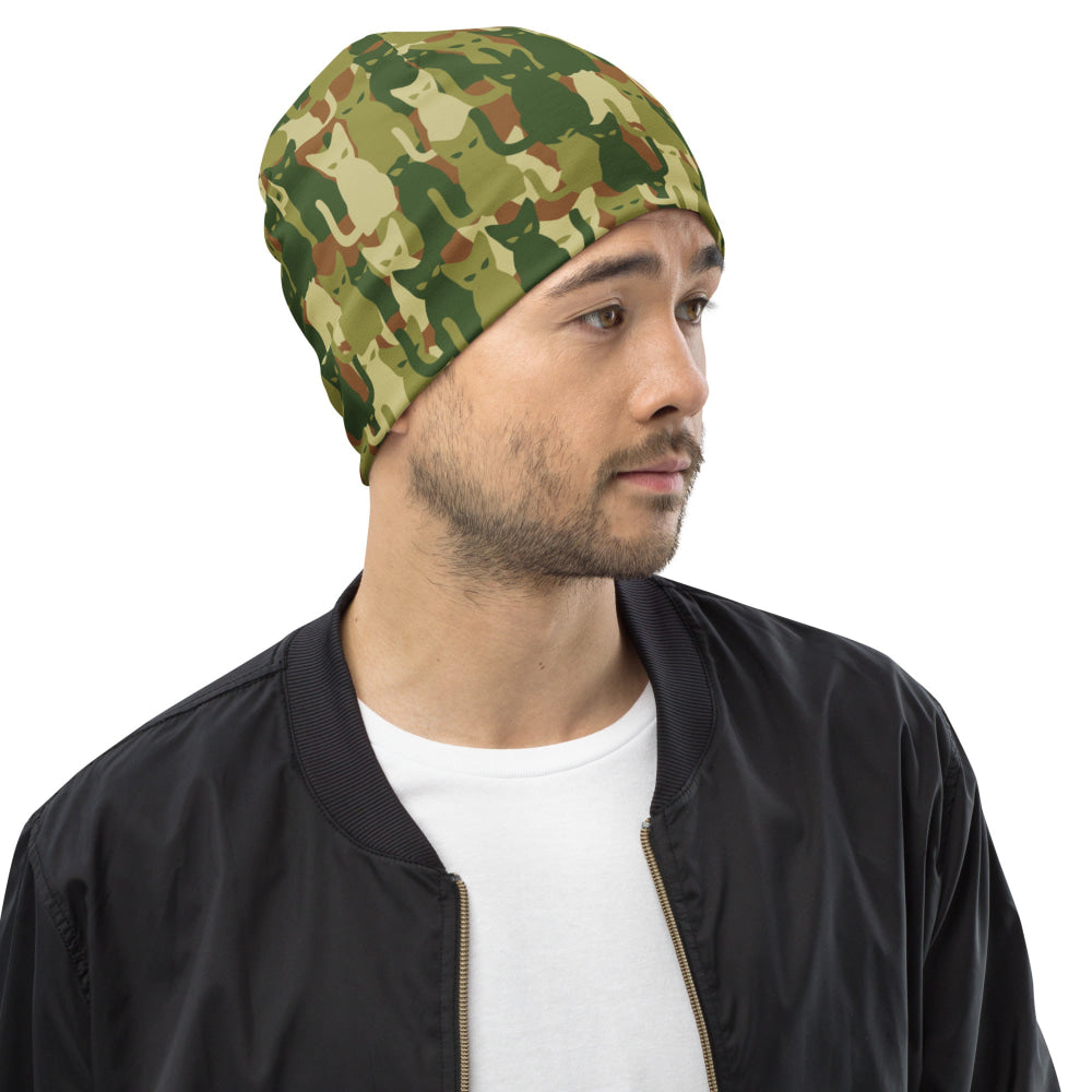 Cat-meow-flage CAMO Beanie