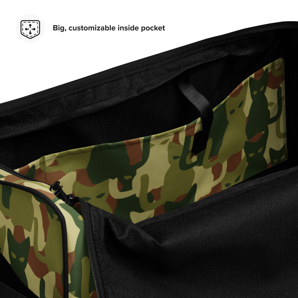 Cat-meow-flage CAMO Duffle bag - Bag