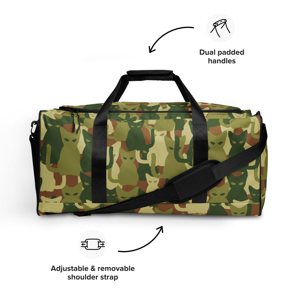 Cat-meow-flage CAMO Duffle bag - Bag