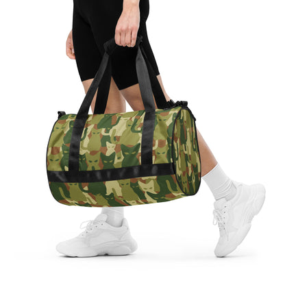 Cat-meow-flage CAMO gym bag - Gym Bag