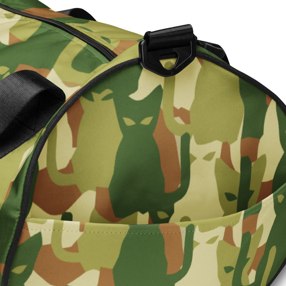 Cat-meow-flage CAMO gym bag - Gym Bag