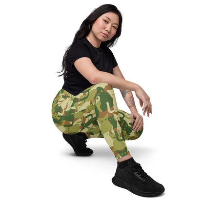 Cat-meow-flage CAMO Leggings with pockets - Womens With Pockets