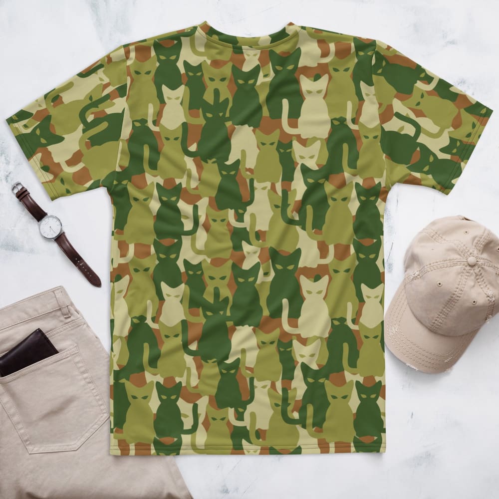 Cat-meow-flage CAMO Men’s T-shirt