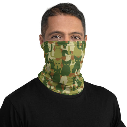 Cat-meow-flage CAMO Neck Gaiter