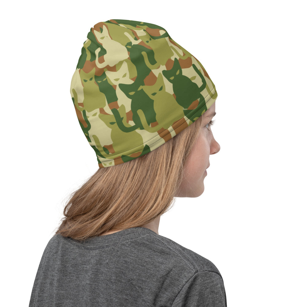 Cat-meow-flage CAMO Neck Gaiter