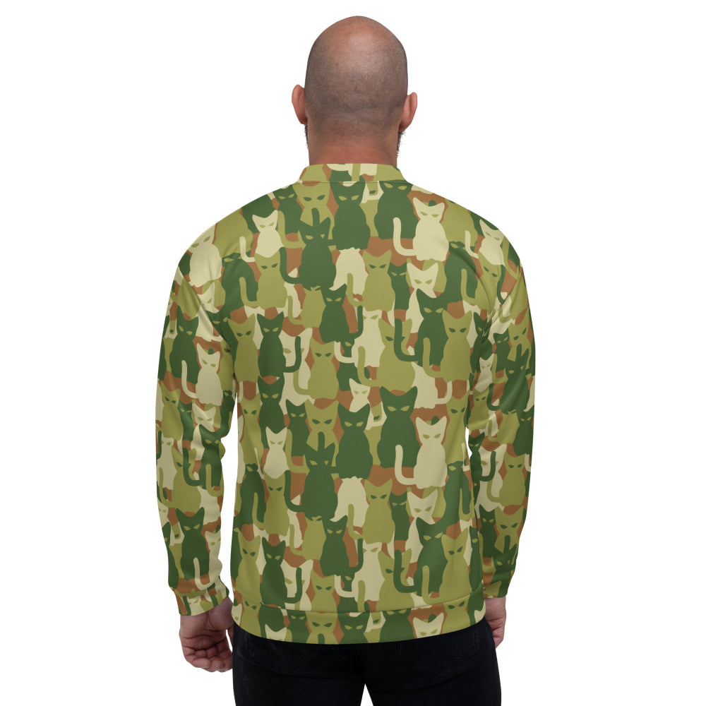 Cat-meow-flage CAMO Unisex Bomber Jacket