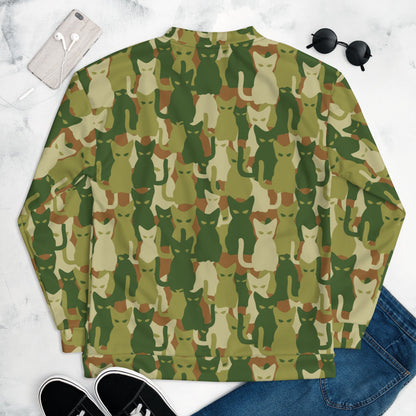 Cat-meow-flage CAMO Unisex Bomber Jacket