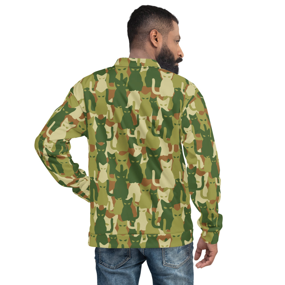 Cat-meow-flage CAMO Unisex Bomber Jacket