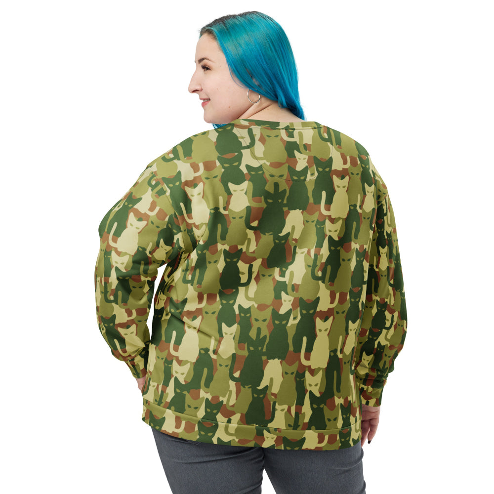 Cat-meow-flage CAMO Unisex Sweatshirt