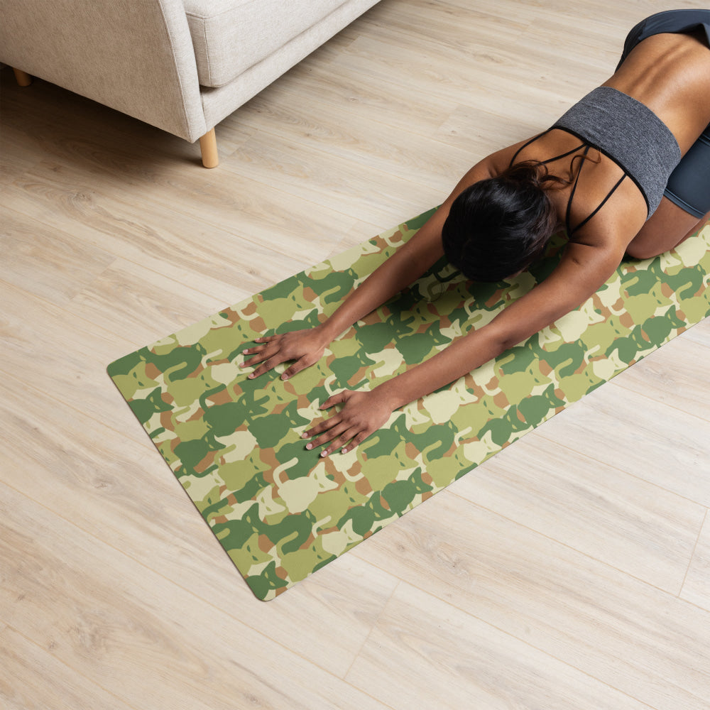 Cat-meow-flage CAMO Yoga mat - Mat