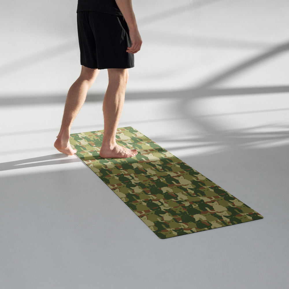 Cat-meow-flage CAMO Yoga mat - Mat