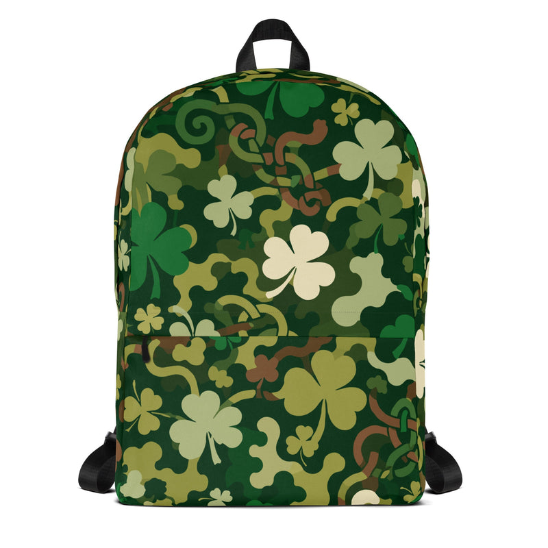 Celtic Shamrock Heritage CAMO Backpack - Bag