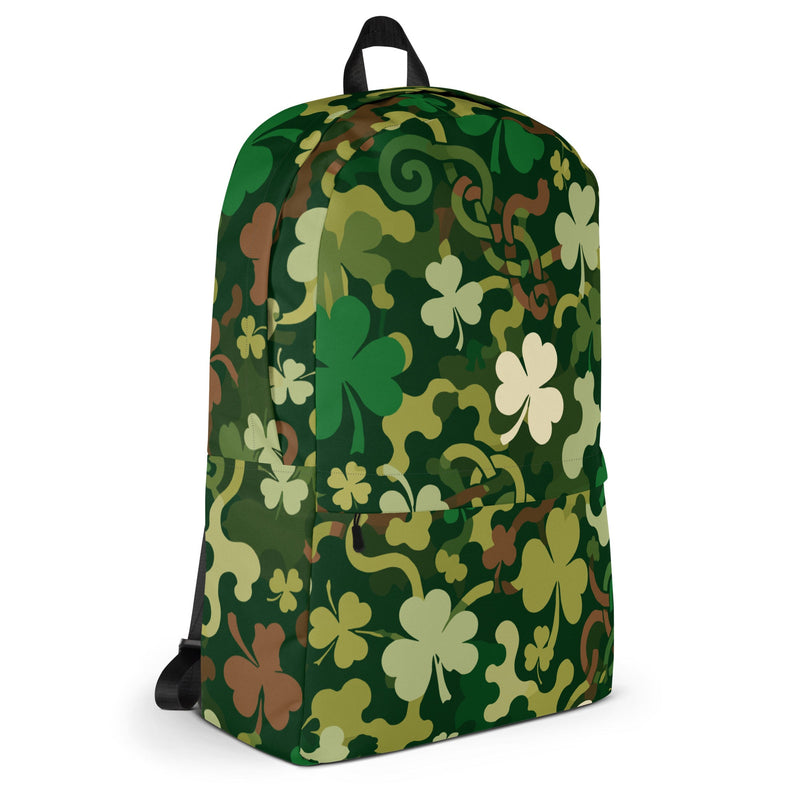 Celtic Shamrock Heritage CAMO Backpack - Bag